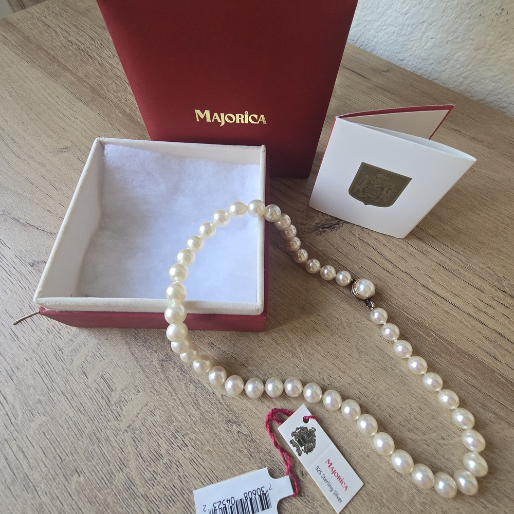 Majorica Cream Pearl Necklace